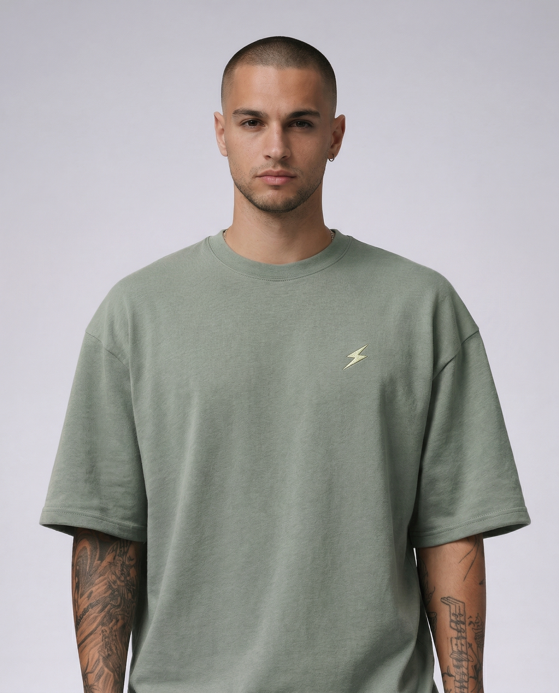 EZZY Core Oversized T-Shirt - Forest Green