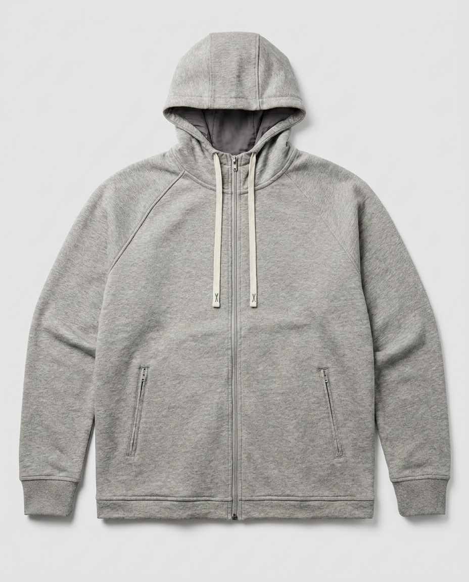Men’s Tracksuit 2-Piece Set – Light Grey