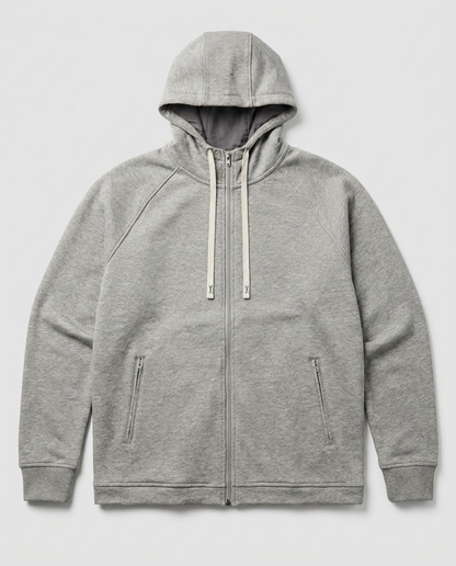 Men’s Tracksuit 2-Piece Set – Light Grey