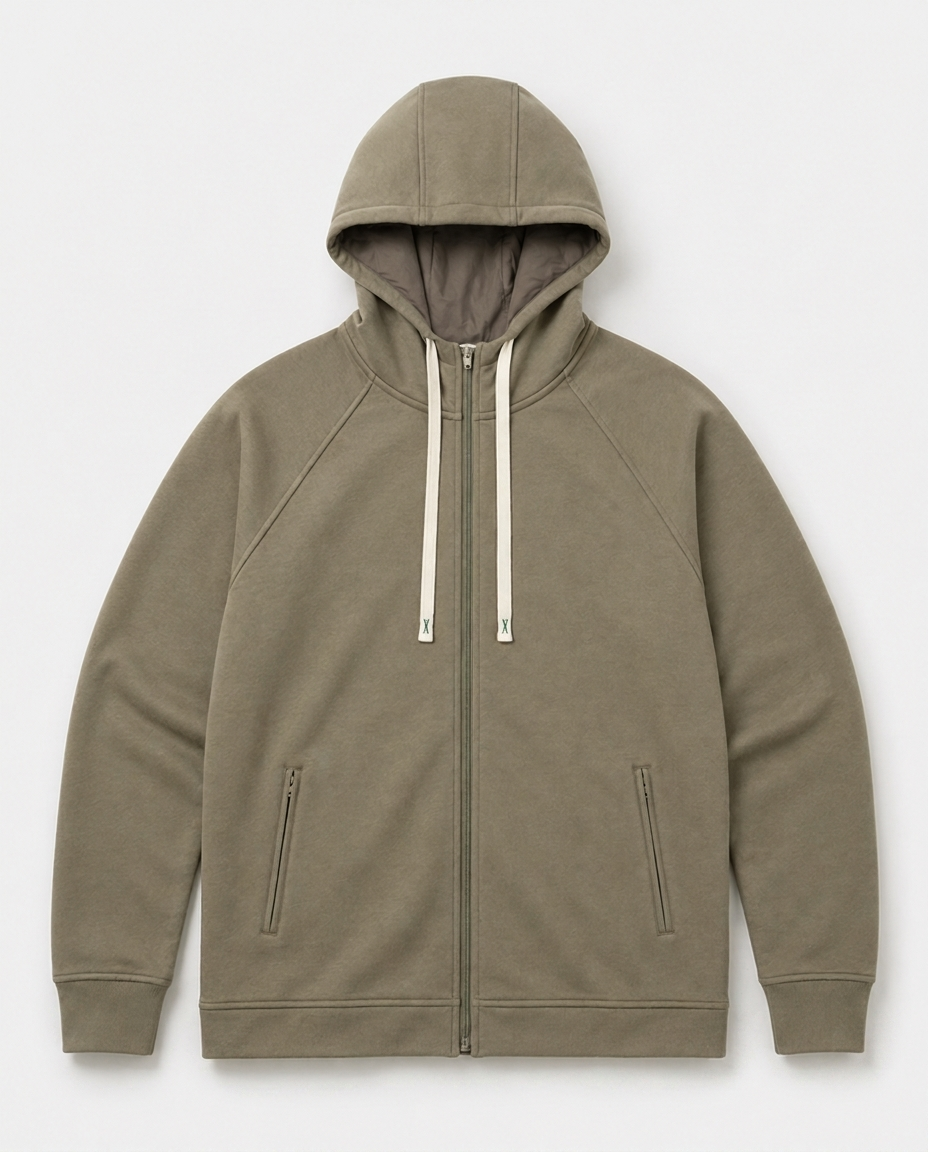 Men’s Tracksuit 2-Piece Set – Olive