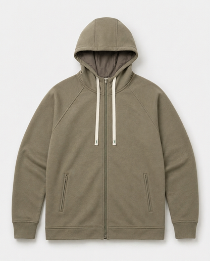 Men’s Tracksuit 2-Piece Set – Olive