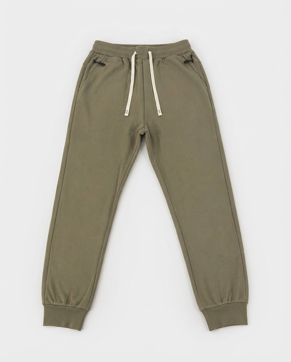Men’s Tracksuit 2-Piece Set – Olive