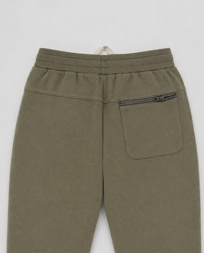 Men’s Tracksuit 2-Piece Set – Olive