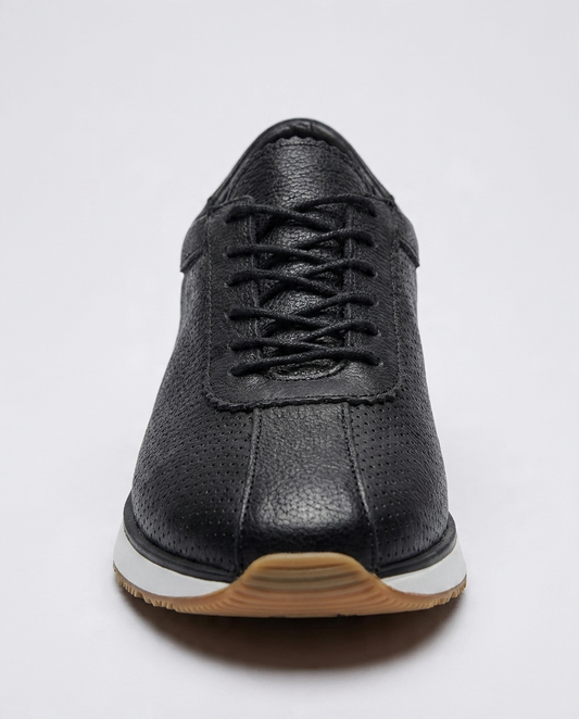 Leather sneakers
