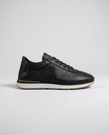 Leather sneakers