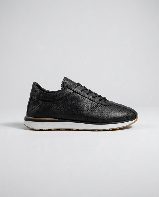Leather sneakers