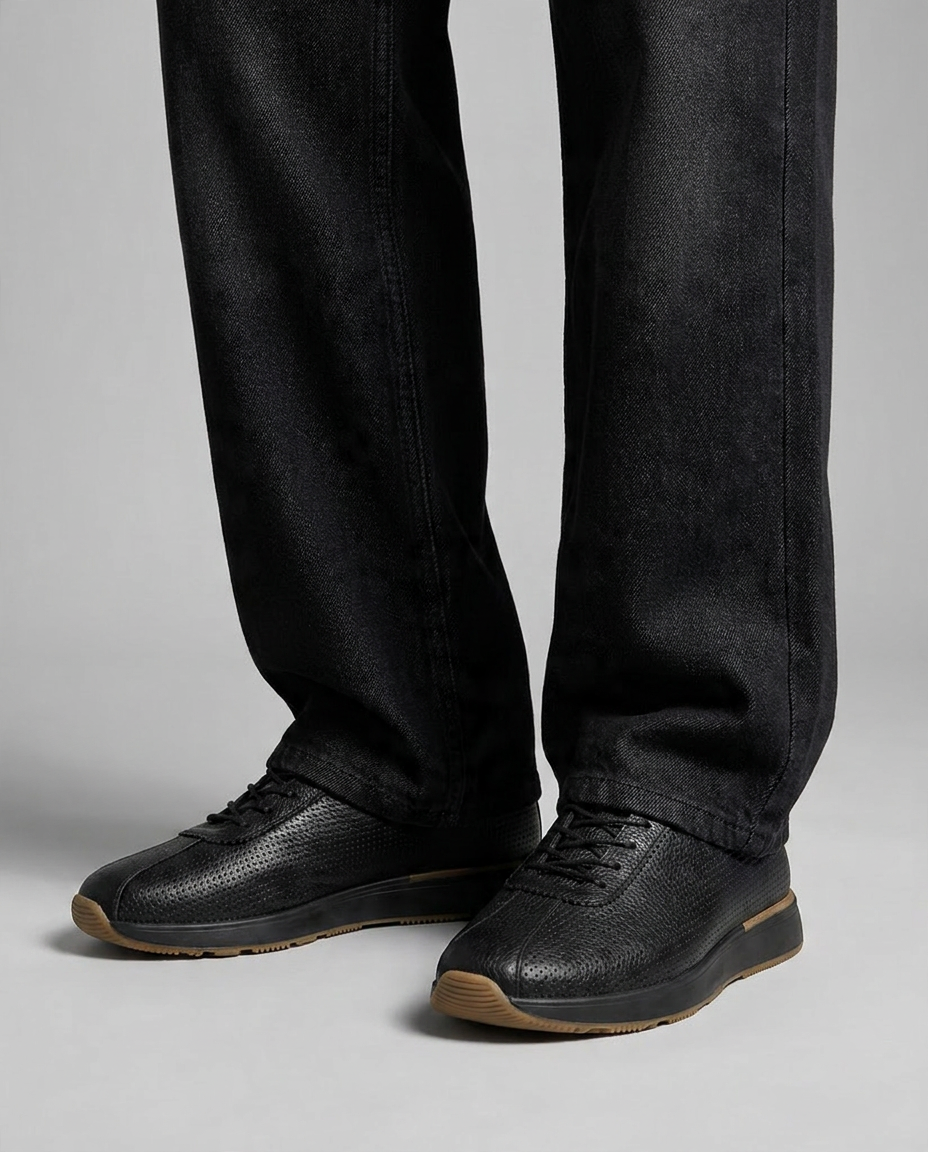 Leather sneackers