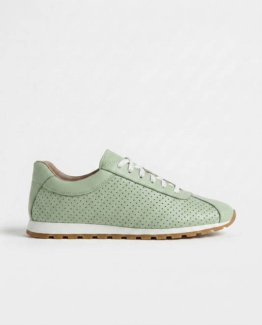 100% LEATHER RETRO RUNNER