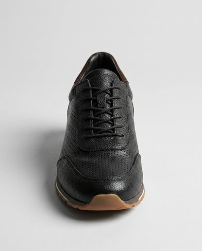 100% LEATHER SNEAKERS
