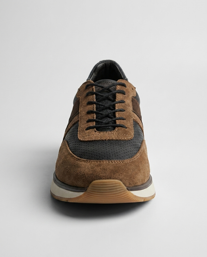 100% LEATHER SNEAKERS