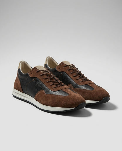 100% LEATHER SNEAKERS