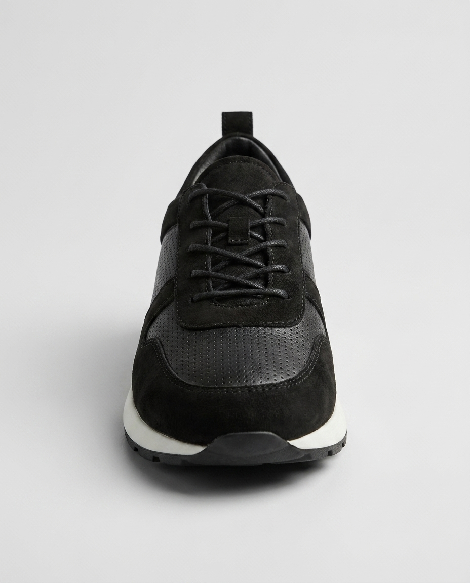 100% LEATHER SNEAKERS