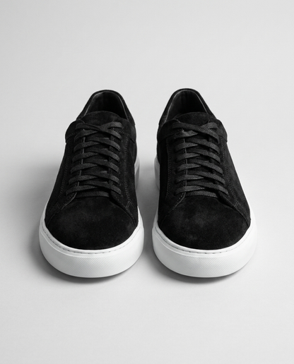 100% SUEDE LOW-TOP SNEAKERS