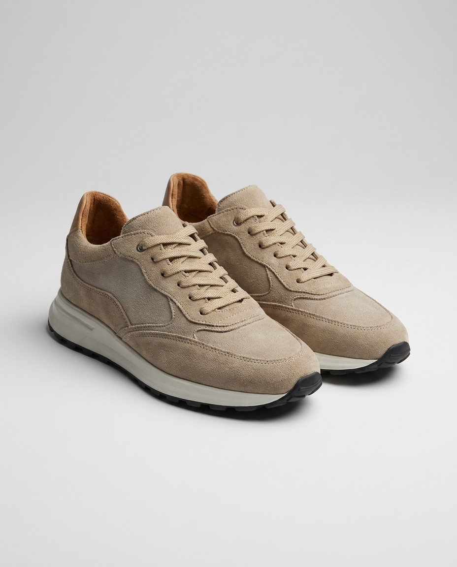 100% SUEDE SNEAKERS