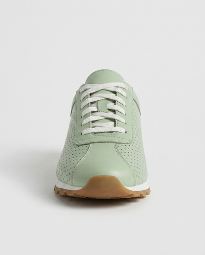 100% LEATHER RETRO RUNNER