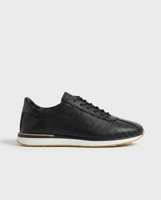 100% LEATHER SNEAKERS