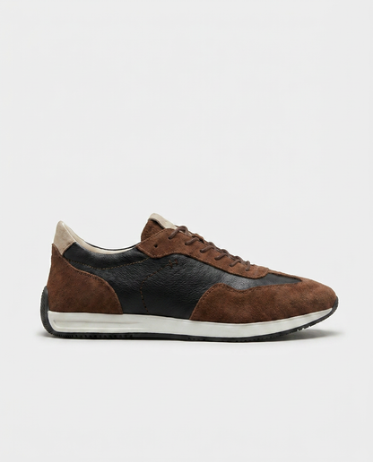 100% LEATHER SNEAKERS
