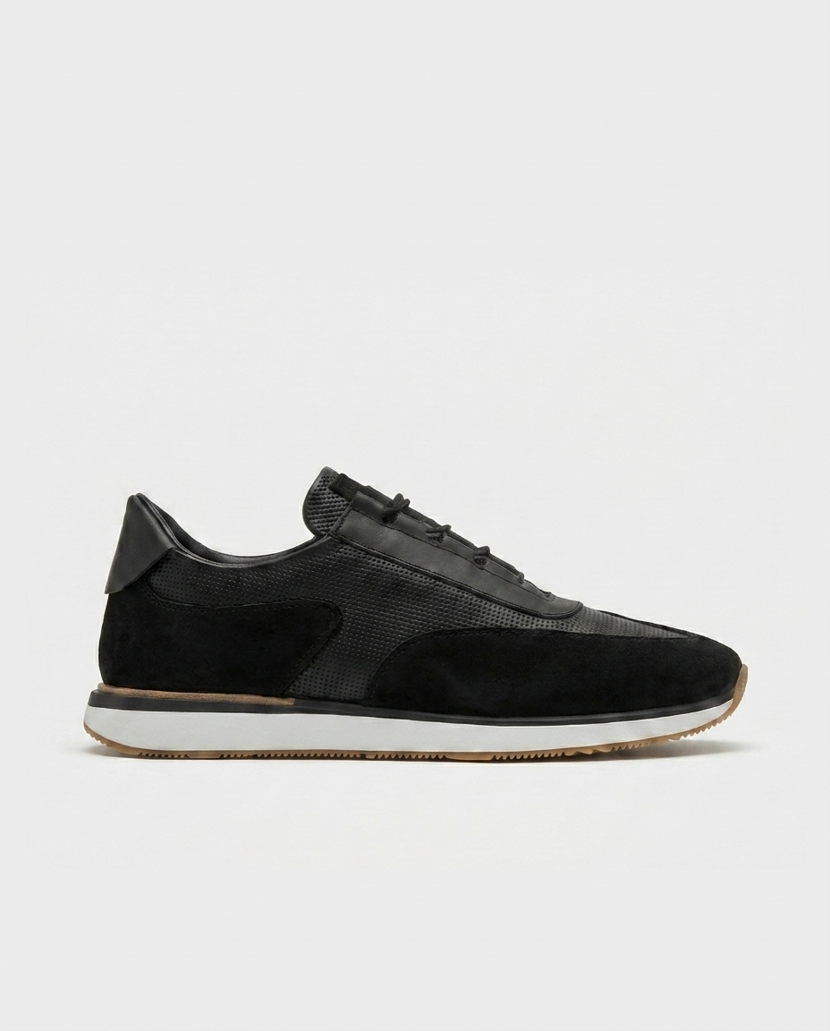 100% LEATHER SNEAKERS
