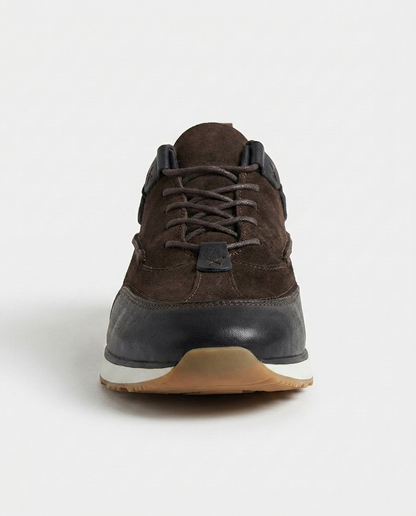 100% LEATHER SNEAKERS