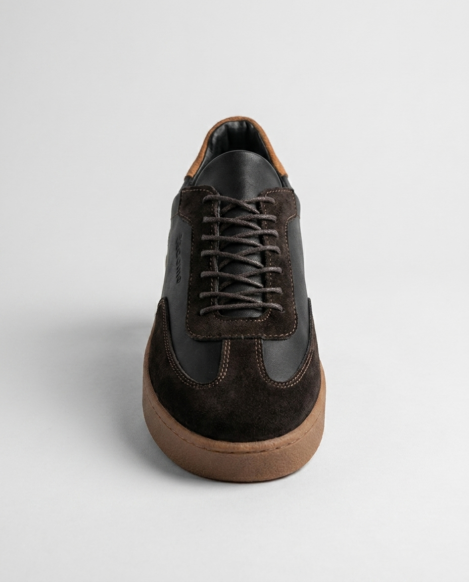 100% LEATHER TRAINERS