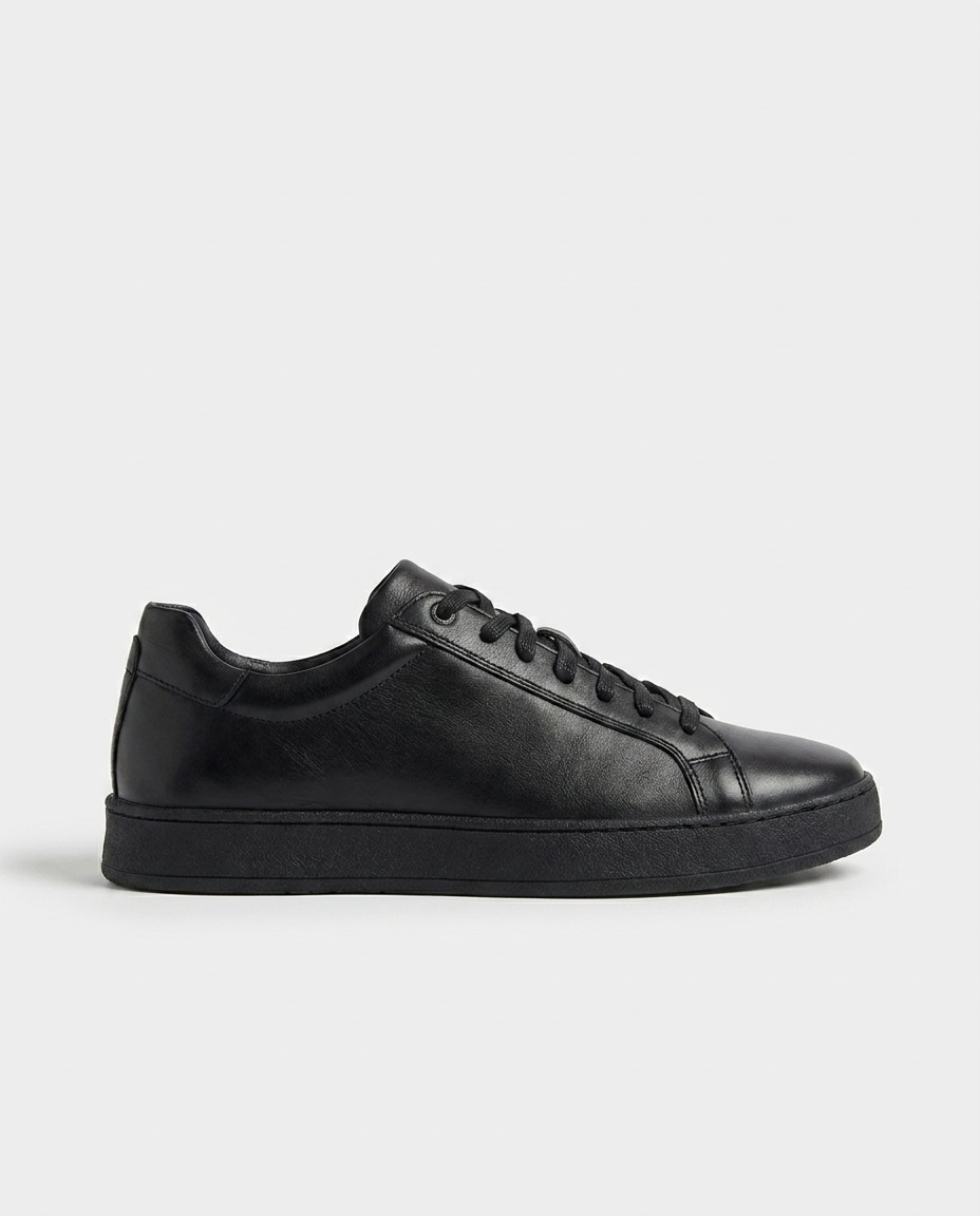 100% LEATHER TRAINERS