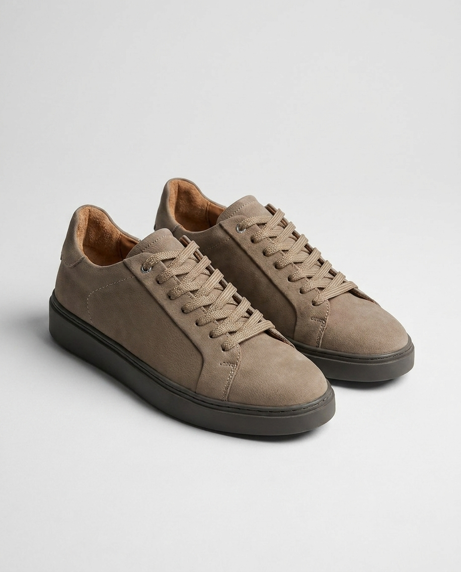 100% SEUDE STONE TRAINERS