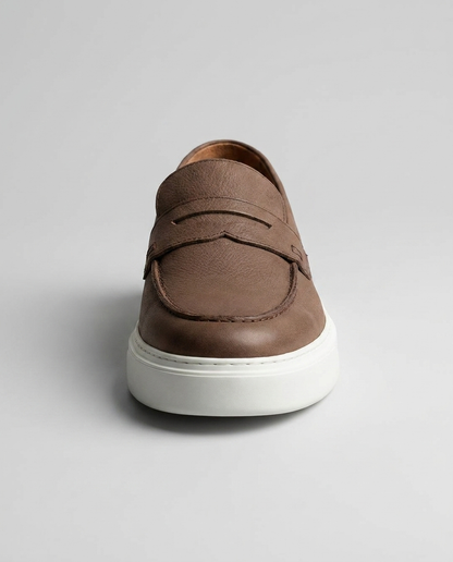 100% LEATHER LOAFERS