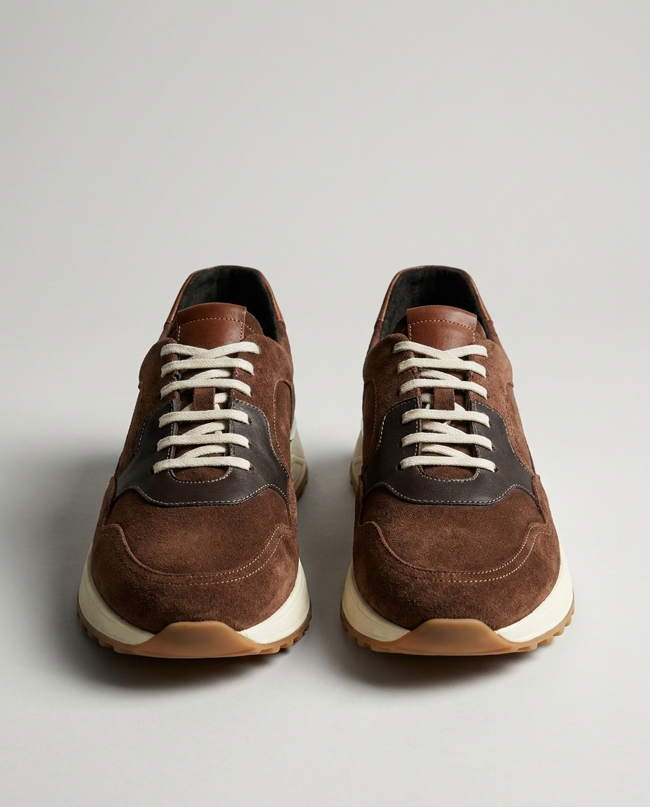 100% LEATHER TRAINERS