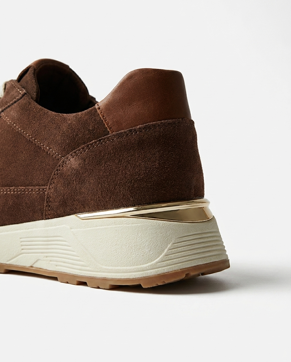 100% LEATHER TRAINERS