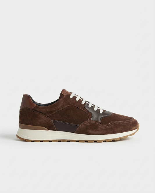 100% LEATHER TRAINERS
