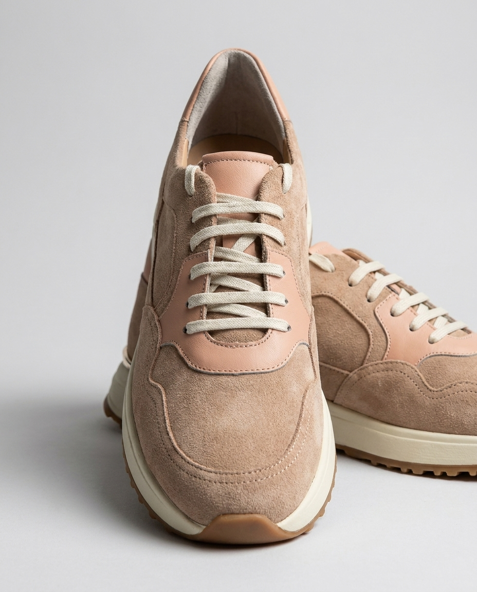 100% LEATHER TRAINERS