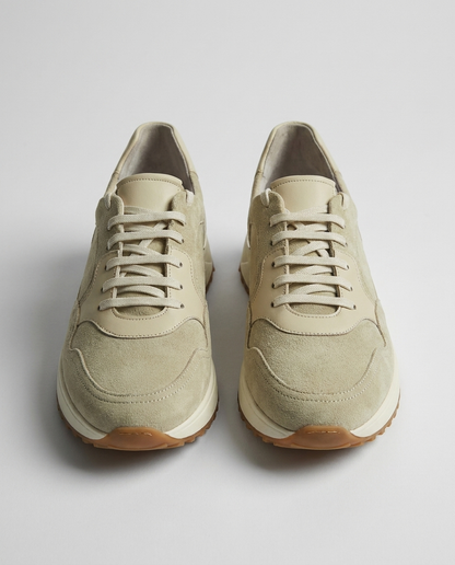 100% LEATHER TRAINERS