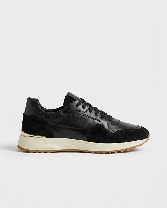 100% LEATHER TRAINERS