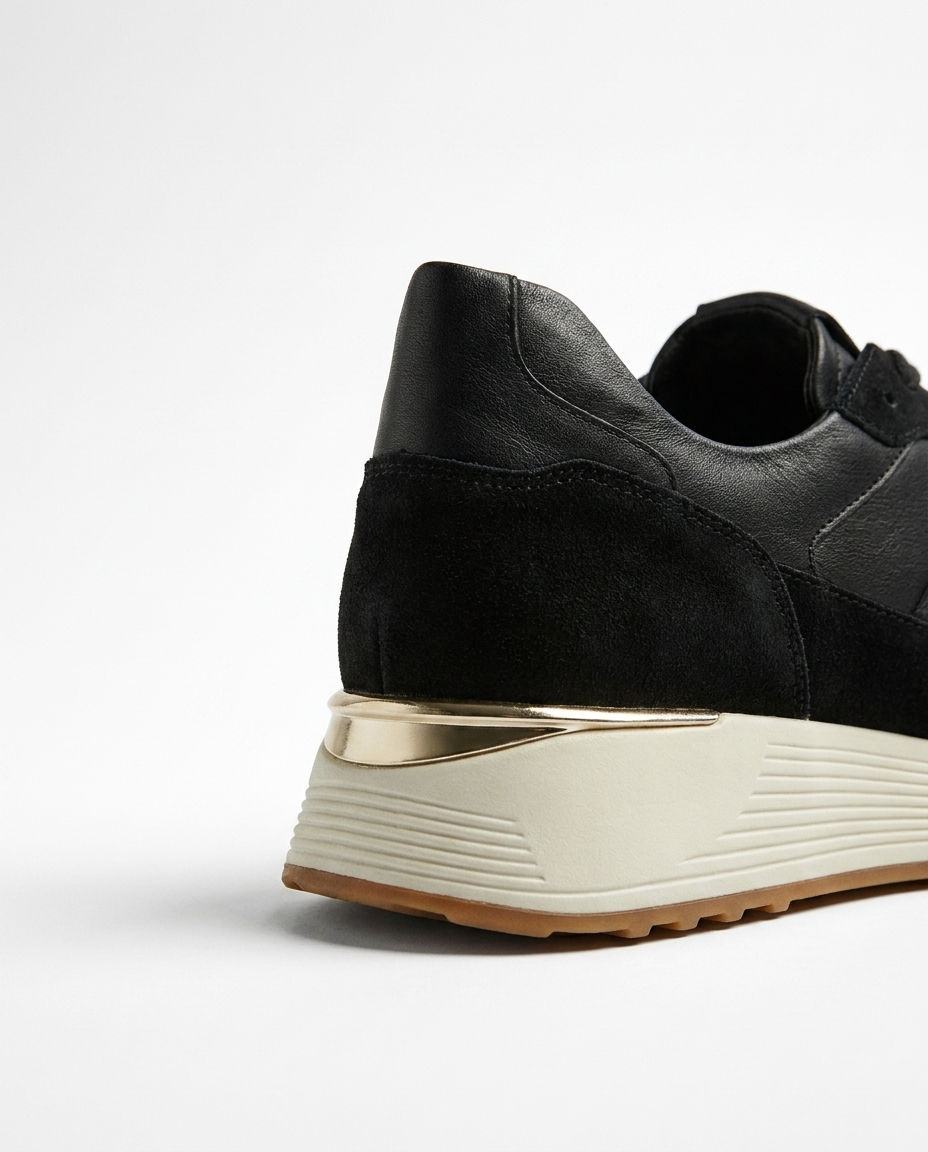 100% LEATHER TRAINERS
