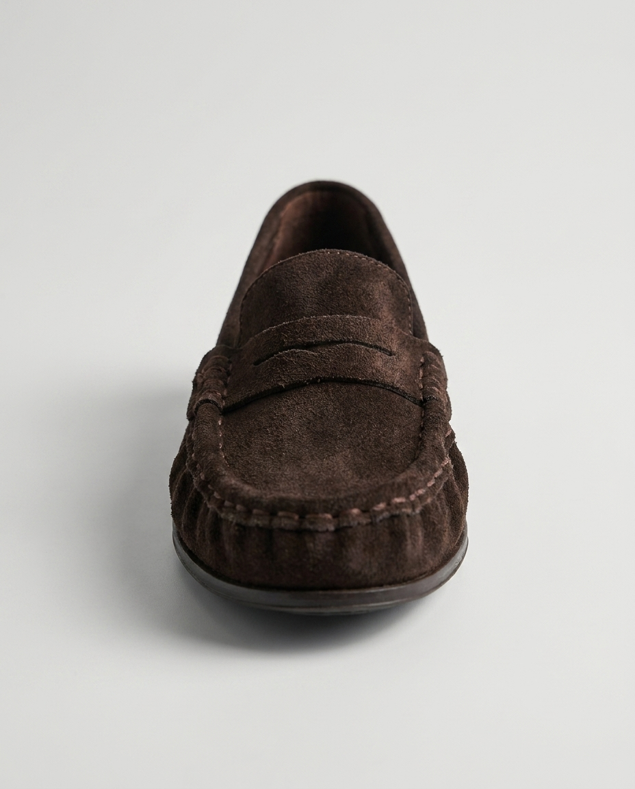 100% LEATHER LOAFERS WITH FRINGE