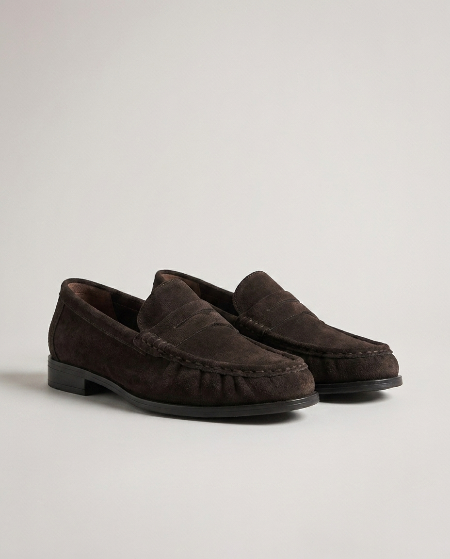 100% LEATHER LOAFERS WITH FRINGE