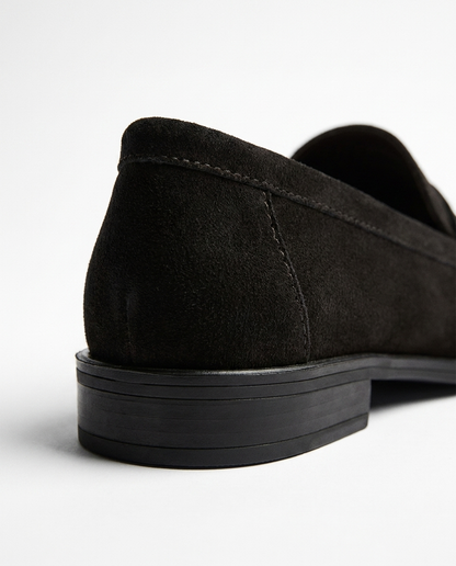 100% LEATHER LOAFERS WITH FRINGE