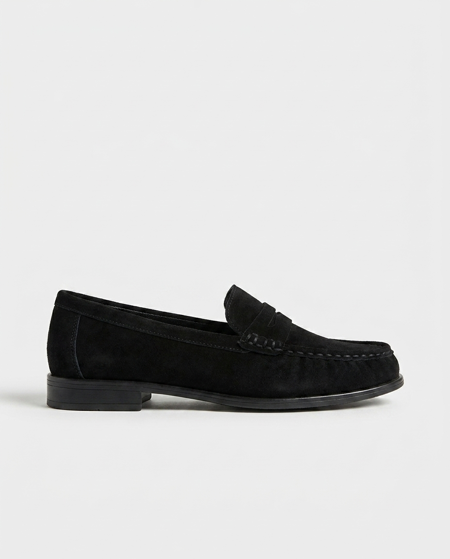100% LEATHER LOAFERS WITH FRINGE