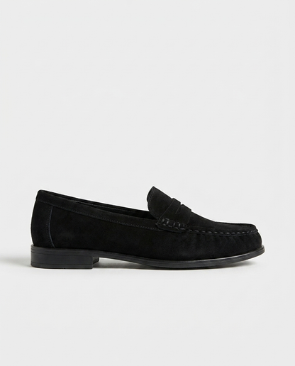 100% LEATHER LOAFERS WITH FRINGE