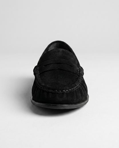100% LEATHER LOAFERS WITH FRINGE