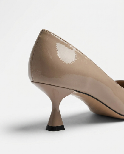 100% LEATHER HEELED SHOES