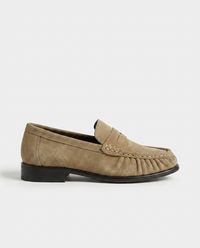 100% LEATHER LOAFERS WITH FRINGE