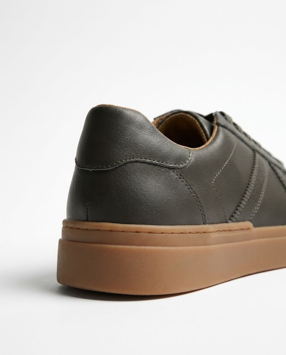 100% LEATHER TRAINERS