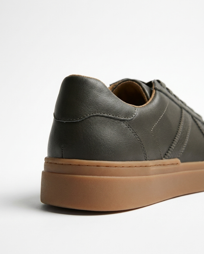 100% LEATHER TRAINERS