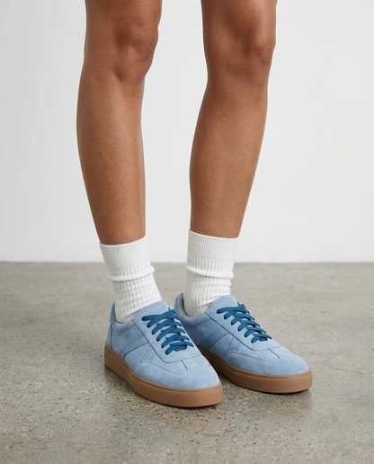 100% LEATHER TRAINERS