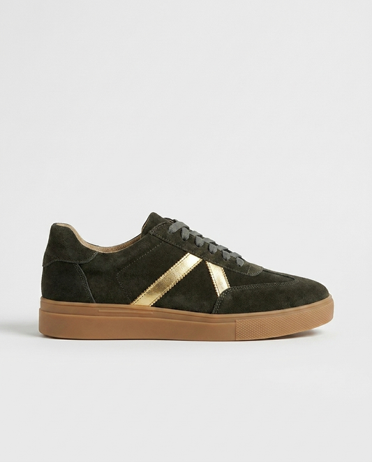 100% LEATHER TRAINERS