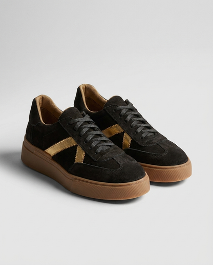 100% LEATHER TRAINERS