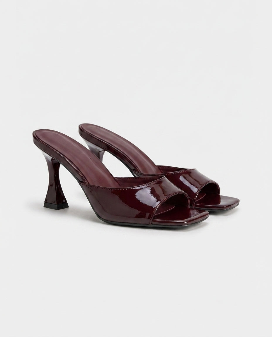 IMPERIAL MULES-BURGUNDY