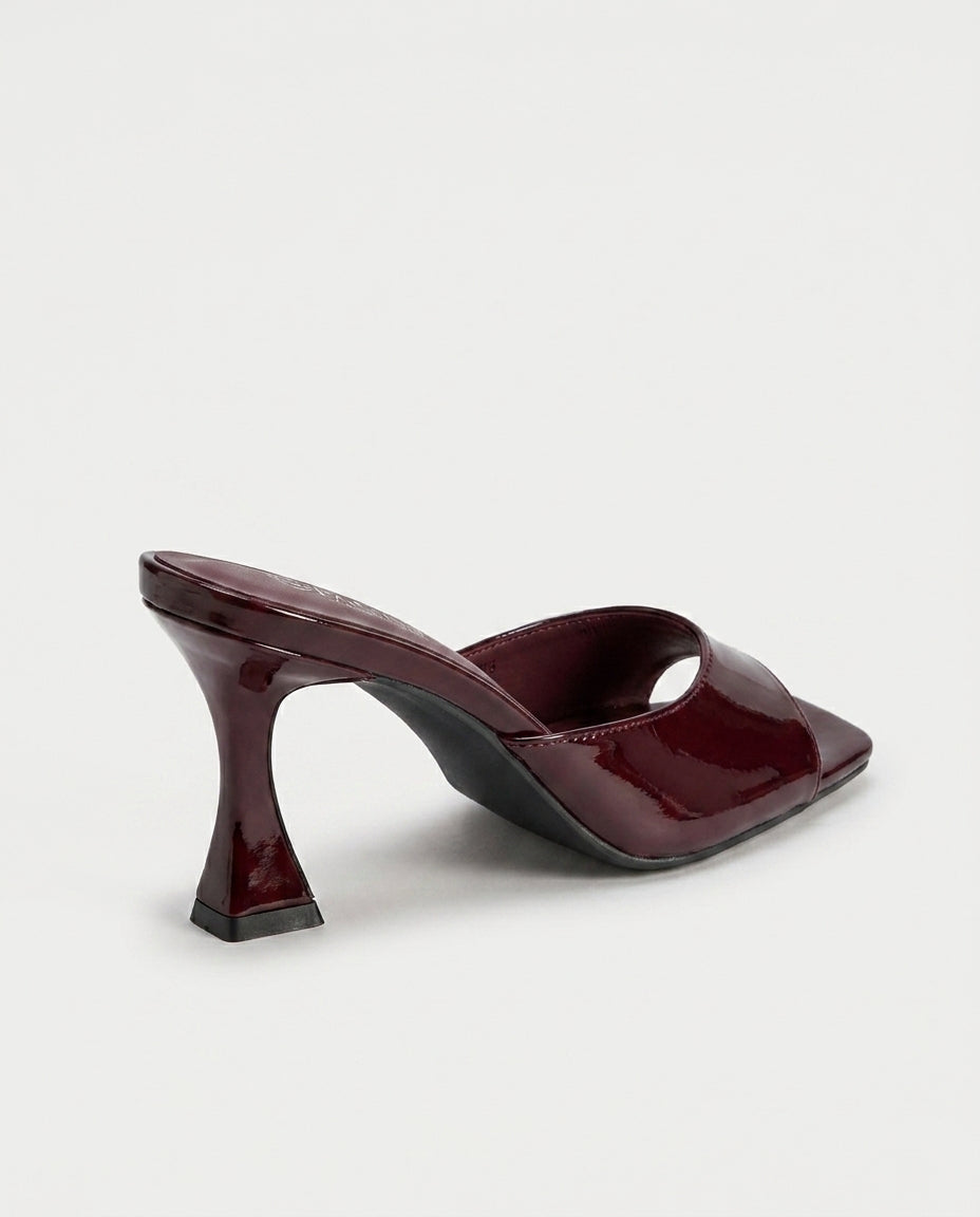 IMPERIAL MULES-BURGUNDY