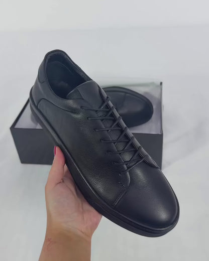 100% LEATHER TRAINERS